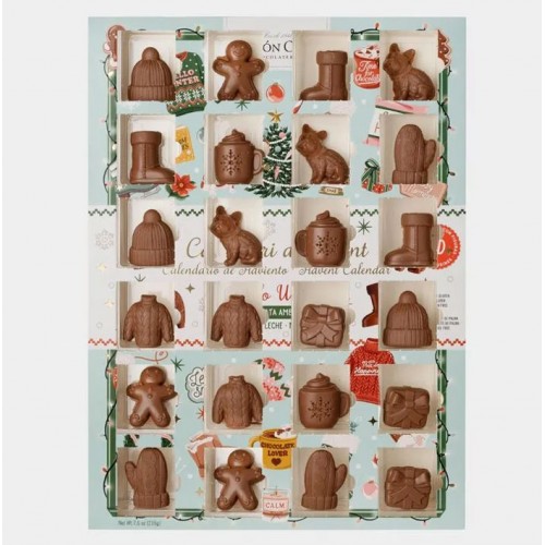 Calendario Adviento Figuras 3D Hello Winter 216g