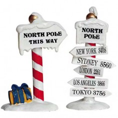 North Pole Signs Lemaxs