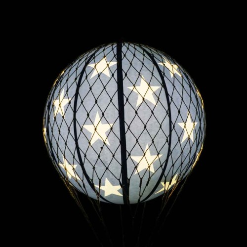 Led illuminated blue stars IBS