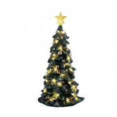Snowy Christmas Tree, Clear...