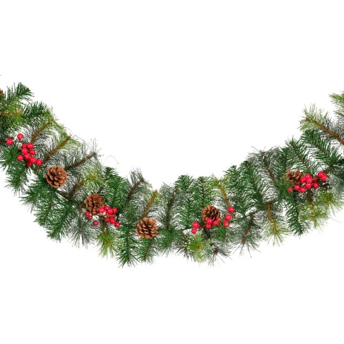 Ipswich garland frosted 270x30x10cm