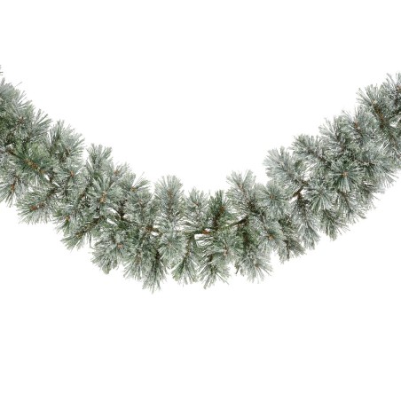 Cashmere garland frosted indoor