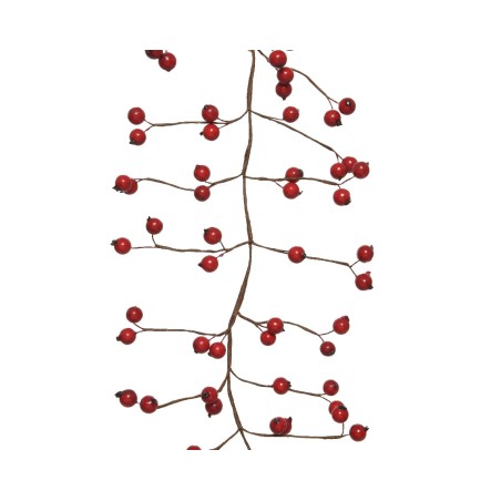 Garland foam berries 2x13x130cm
