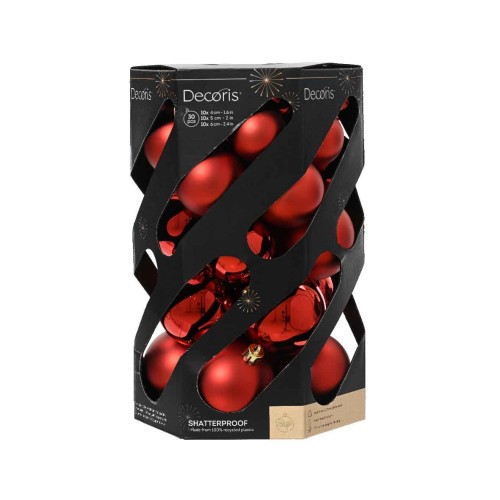 box christmas red