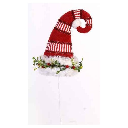 69cm Christmas hat on stick