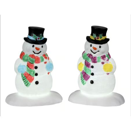 Holly Hat Snowman