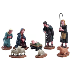 Nativity Figurines, Set Of 8