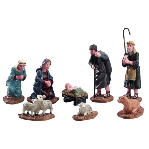 Nativity Figurines, Set Of 8