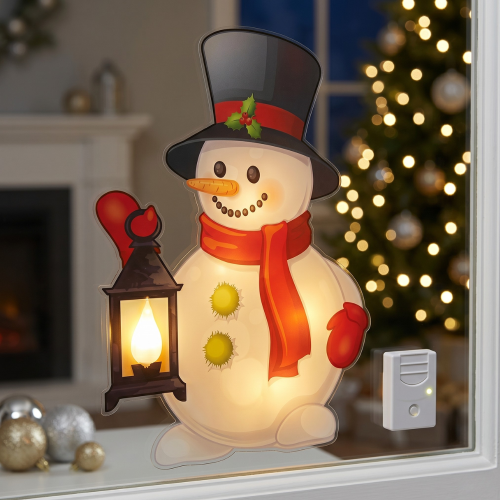 Snowman LED Adhesive Statix