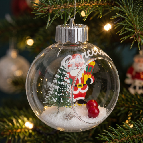 Bola de Barcelona Papá Noel Nevado