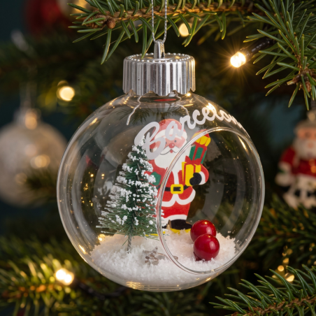 Bola de Barcelona Papá Noel Nevado