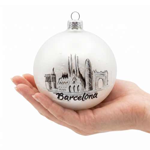 Bola de Navidad de Barcelona - Skyline