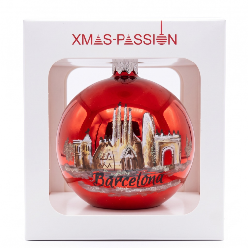 Bola de Navidad de Barcelona - Red Skyline