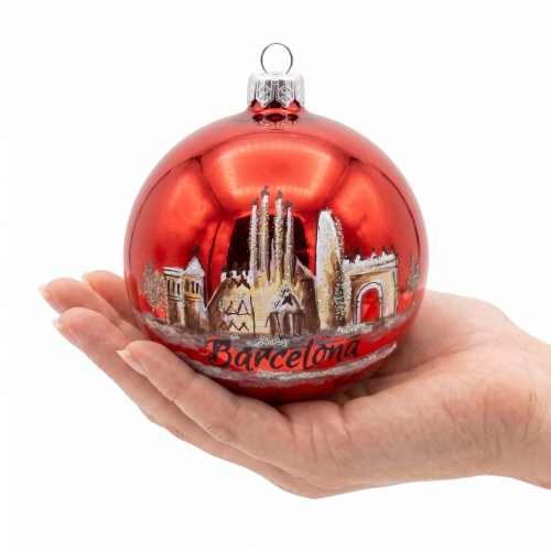 Bola de Navidad de Barcelona - Red Skyline