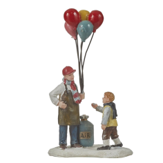 Fair ground selling balloons