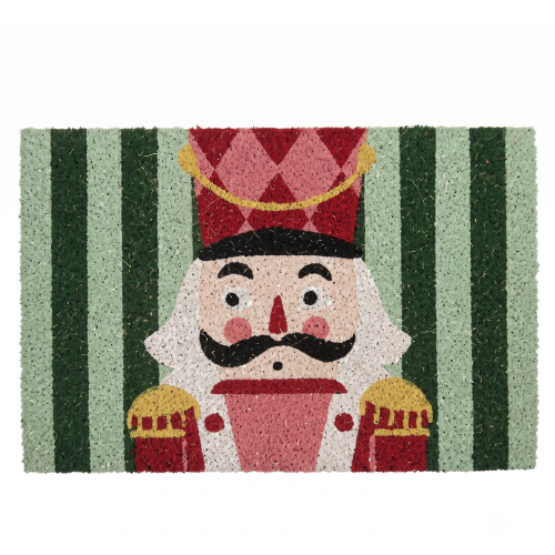 Doormat nutcracker green