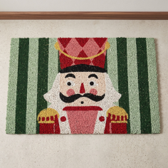 Doormat nutcracker green