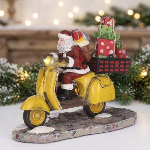 Luville Santa is in a Hurry Battery Operated
