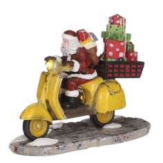 Luville Santa is in a Hurry Battery Operated