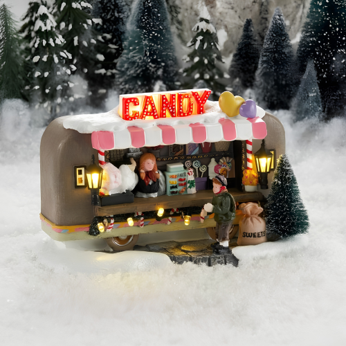 Foodtruck candy battery operated Luville