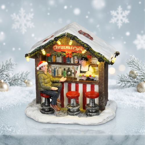 Christmas cafe battery operated Luville