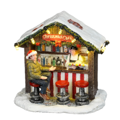 Christmas cafe battery operated Luville