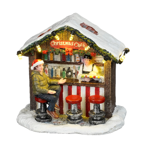Christmas cafe battery operated Luville