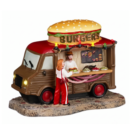 Foodtruck burgers battery operated