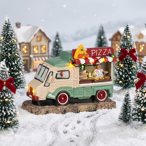 Foodtruck pizza battery operated