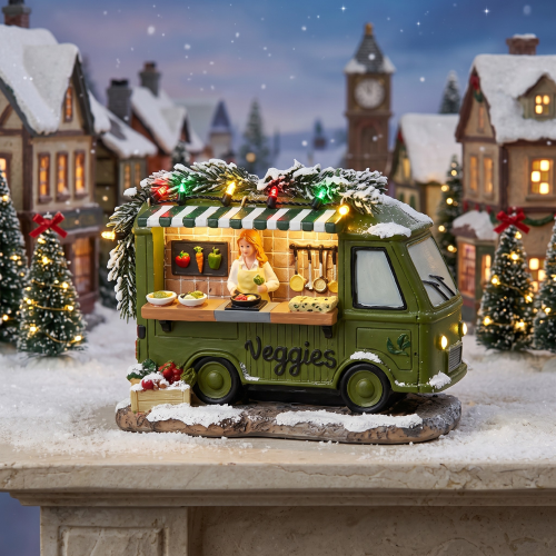 Foodtruck veggie battery operated