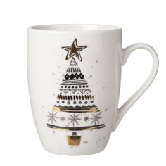 Taza árbol navidad