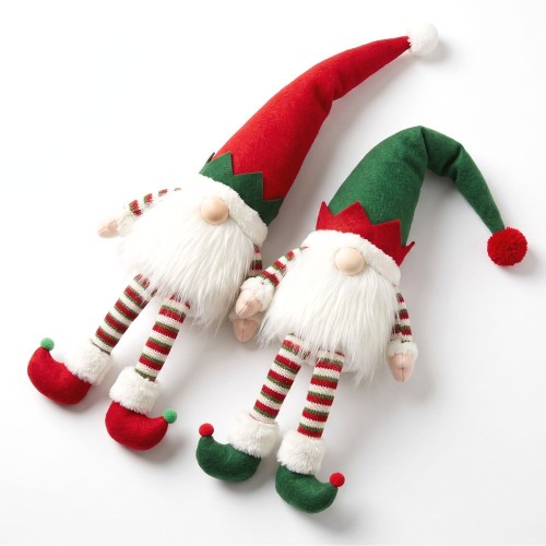 Gnomo Navideño con Piernas Colgantes
