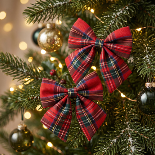 Lazo Decorativo Navideño Pack de 2