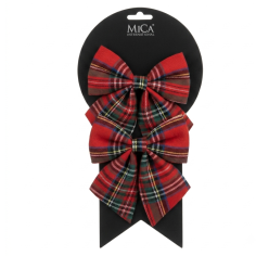 Lazo Decorativo Navideño Pack de 2