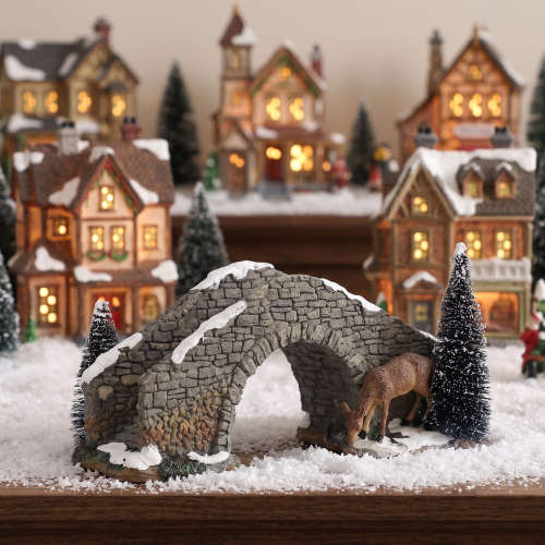 Stone bridge with deer luville
