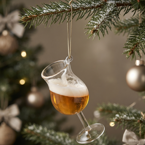 Gelbe Bierdekoration
