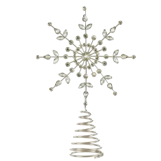 Puntero / Estrella para Árbol de Navidad Verde Claro