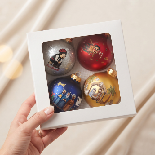 Pack 4 Bolas con Tradiciones Catalanas
