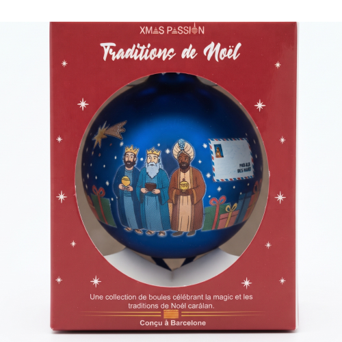 Bola de Navidad Reyes magos