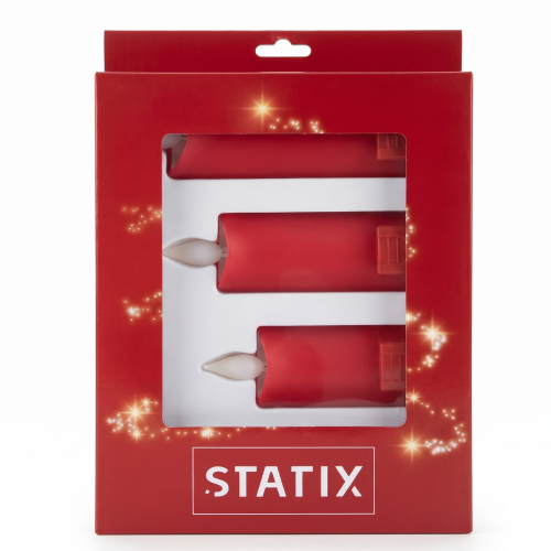 Velas Red LED Adhesive Statix