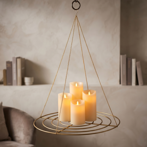 Decoration hanger gold