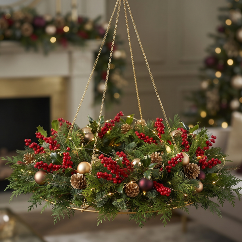 Decoration hanger gold