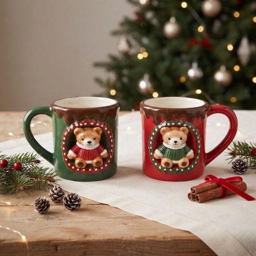 Dolomite Green Bear Mug