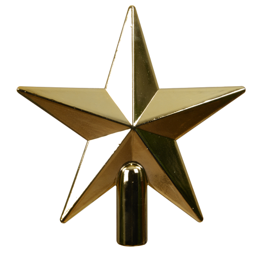 Puntero de Árbol en Forma de Estrella Dorada