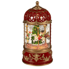 Farol Giratorio de Agua con Luz LED