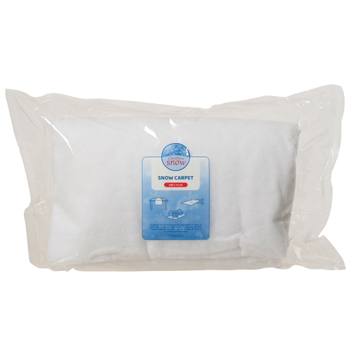 Snow carpet polyester 600x45cm