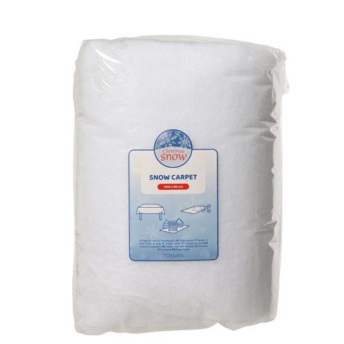 Snow carpet polyester 1350x90cm