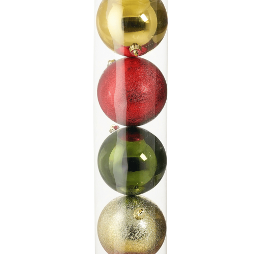 Set de Bolas Navideñas Irrompibles 15cm