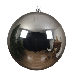 Bola Navideña 14 cm Plata