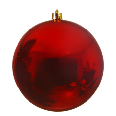 Bola Navideña 14 cm Rojo
